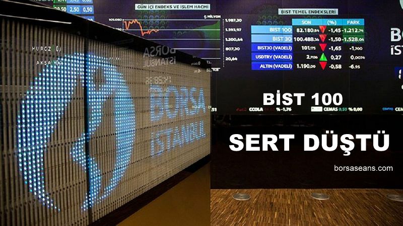 Borsa İstanbul,BİST 100,Endeks,Seans, Düşüş,Devre Kesici