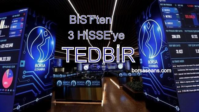 Borsa İstanbul,Hisse,Tedbir,Açığa Satış,Brüt Takas,VBTS,SPK