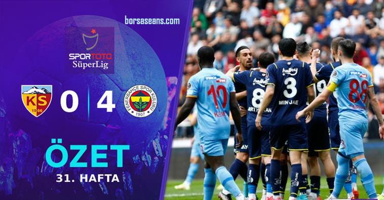 Fenerbahçe,FENER,Yukatel Kayserispor,Süper Lig,Futbol,Maç,Gol