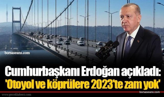 Cumhurbaşkanı,Erdoğan,Köprü,Otoyol,Artış,Kabine,EYT,Dolar,TÜBA,TÜBİTAK
