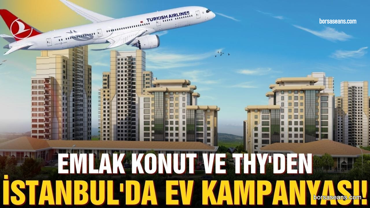 Emlak Konut ve Türk Hava Yolları'ndan konut projesi