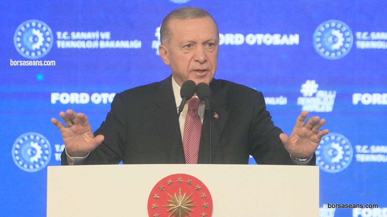 Cumhurbaşkanı,Erdoğan,Ford Transit,Elektrikli Araç,Custom,Kocaeli,Batarya,Fabrika
