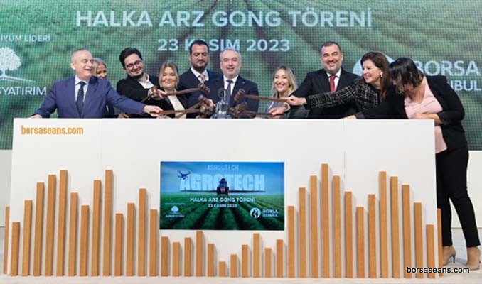 Borsa İstanbul’da gong Agrotech için çaldı